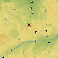 Nearby Forecast Locations - Weißenburg - Harita