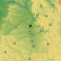 Nearby Forecast Locations - Erlangen - Harita