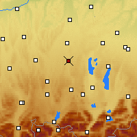Nearby Forecast Locations - Landsberg - Harita