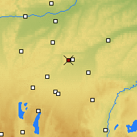 Nearby Forecast Locations - Dürnast - Harita