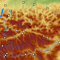 Nearby Forecast Locations - Pyhrn - Harita