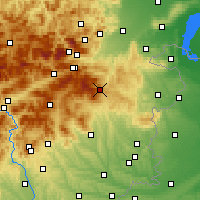 Nearby Forecast Locations - Mönichkirchen - Harita