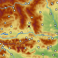 Nearby Forecast Locations - Sankt Andrä - Harita