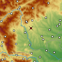 Nearby Forecast Locations - Laßnitzhöhe - Harita