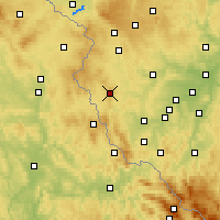 Nearby Forecast Locations - Přimda - Harita