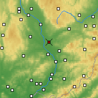 Nearby Forecast Locations - Přerov - Harita