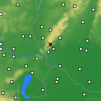 Nearby Forecast Locations - Maly Javornik - Harita