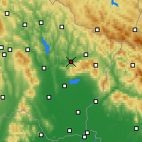 Nearby Forecast Locations - Kamenica nad Cirochou - Harita