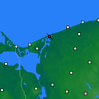 Nearby Forecast Locations - Dziwnów - Harita
