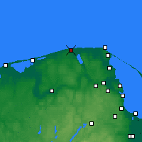 Nearby Forecast Locations - Białogóra - Harita