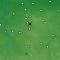 Nearby Forecast Locations - Łódź - Harita