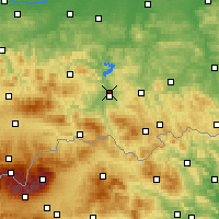 Nearby Forecast Locations - Nowy Sącz - Harita
