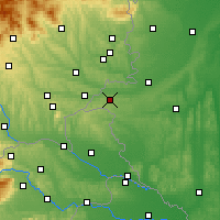 Nearby Forecast Locations - Szentgotthard/Farkasfa - Harita