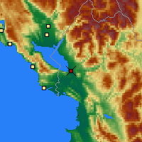 Nearby Forecast Locations - İşkodra - Harita