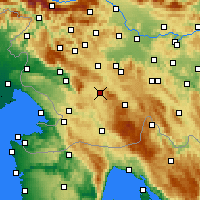 Nearby Forecast Locations - Postojna - Harita