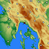 Nearby Forecast Locations - Rijeka - Harita