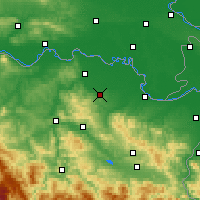 Nearby Forecast Locations - Gradačac - Harita