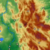 Nearby Forecast Locations - Monte Terminillo - Harita