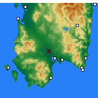 Nearby Forecast Locations - Decimomannu - Harita