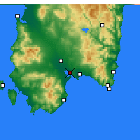 Nearby Forecast Locations - Cagliari - Harita