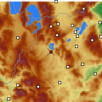 Nearby Forecast Locations - Kesriye - Harita
