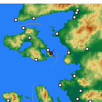 Nearby Forecast Locations - Midilli - Harita