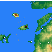 Nearby Forecast Locations - Gökçeada - Harita