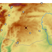 Nearby Forecast Locations - Gaziantep - Harita
