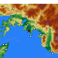 Nearby Forecast Locations - Dalaman - Harita