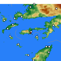 Nearby Forecast Locations - Datça - Harita