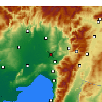 Nearby Forecast Locations - Osmaniye - Harita
