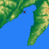 Nearby Forecast Locations - Korf - Harita