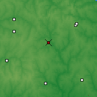 Nearby Forecast Locations - Kropıvnıtski - Harita