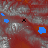 Nearby Forecast Locations - Mugur-Aksı - Harita