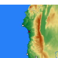 Nearby Forecast Locations - Cebele - Harita