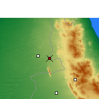 Nearby Forecast Locations - Al-Buraimi - Harita