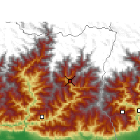 Nearby Forecast Locations - Taplejung - Harita
