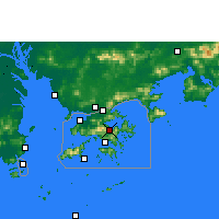 Nearby Forecast Locations - Sha Tin - Harita