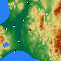 Nearby Forecast Locations - Yūbari - Harita