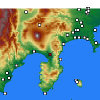 Nearby Forecast Locations - Mişima - Harita