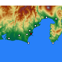 Nearby Forecast Locations - Yaizu - Harita
