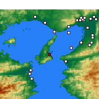 Nearby Forecast Locations - Sumoto - Harita