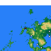 Nearby Forecast Locations - Hirado - Harita