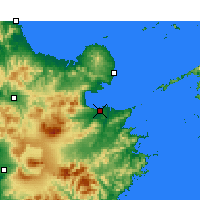 Nearby Forecast Locations - Ōita - Harita