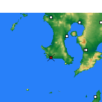 Nearby Forecast Locations - Makurazaki - Harita