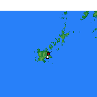 Nearby Forecast Locations - Fukue - Harita