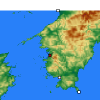 Nearby Forecast Locations - Uwajima - Harita