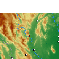Nearby Forecast Locations - Bhumibol Dam - Harita