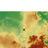 Nearby Forecast Locations - Buôn Ma Thuột - Harita