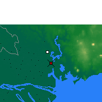 Nearby Forecast Locations - Nhà Bè - Harita